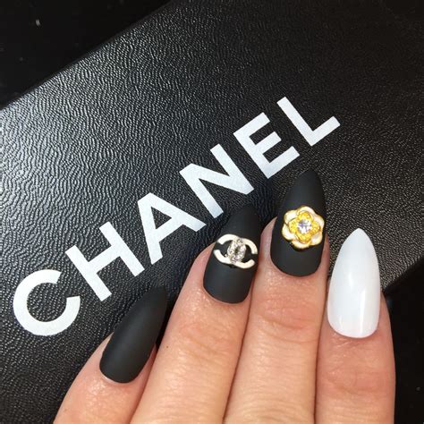 3d nail chanel decoration supplies|Amazon.com: Chanel Nail Art.